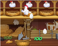 Angry chicken egg madness bolt HTML5 jtk