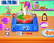 bolt - Cooking in the kitchen